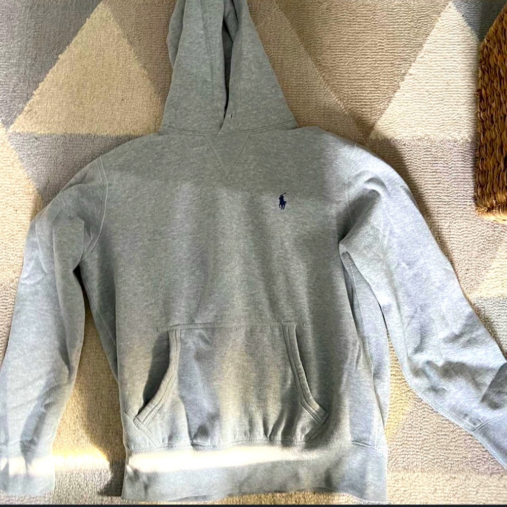 Polo by Ralph Lauren Gray Sweatshirt Classic Hoodie